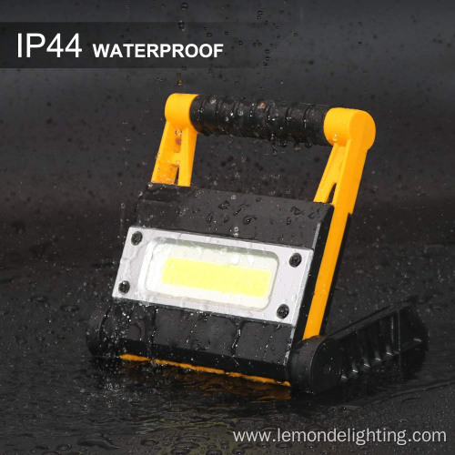 Portable LED Rechargeable Working Lamp COB Floodlight